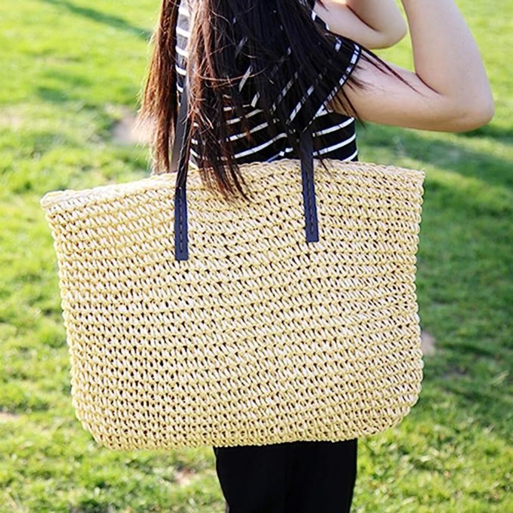 NWT Large Capacity Woven Tote